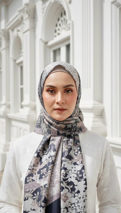 Patchwork and Bloom in Midnight Gold