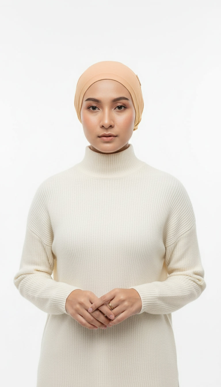 Luna Net Inner in Sandy Nude