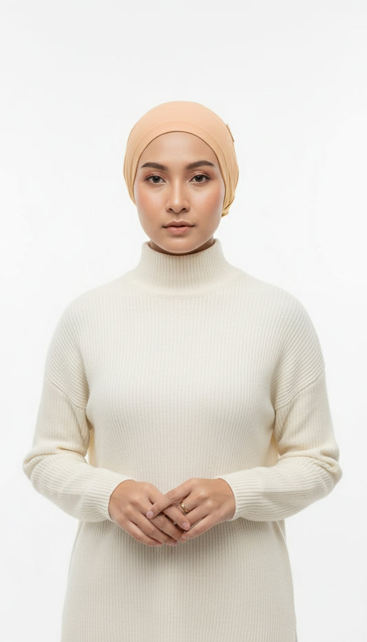 Luna Net Inner in Sandy Nude